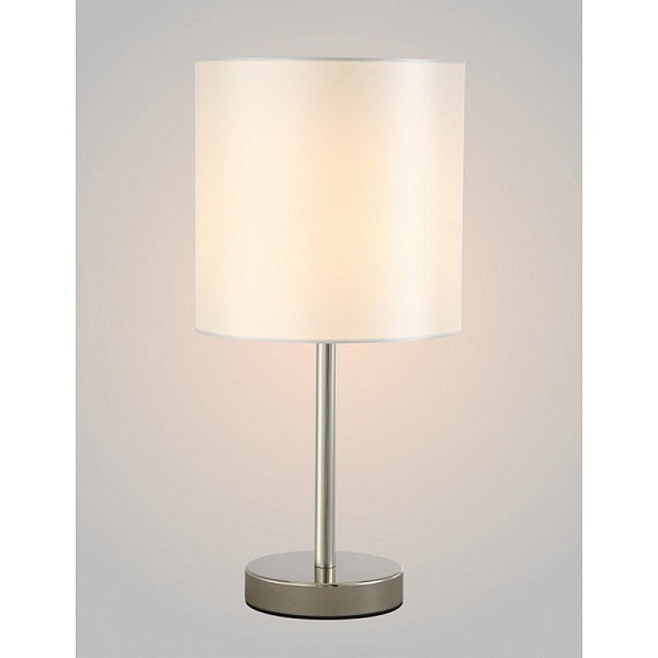 Настольная лампа CRYSTAL LUX SERGIO LG1 NICKEL
