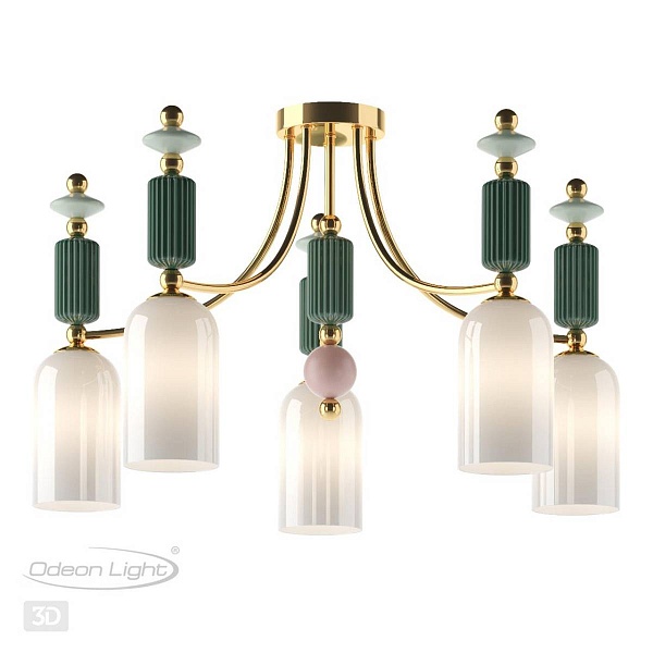 Люстра потолочная ODEON LIGHT CLASSIC 4861/5C