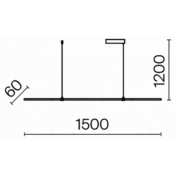 Подвес MAYTONI HALO MOD005PL-L48BK