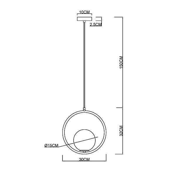 Подвес ARTE LAMP MATISSE A7741SP-1AB