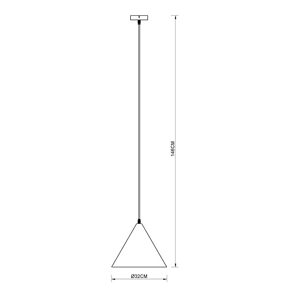 Подвес ARTE LAMP DAVID A7041SP-1BK