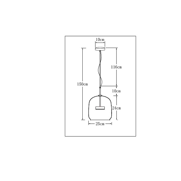 Подвес ARTE LAMP PADOVA A2404SP-23SM