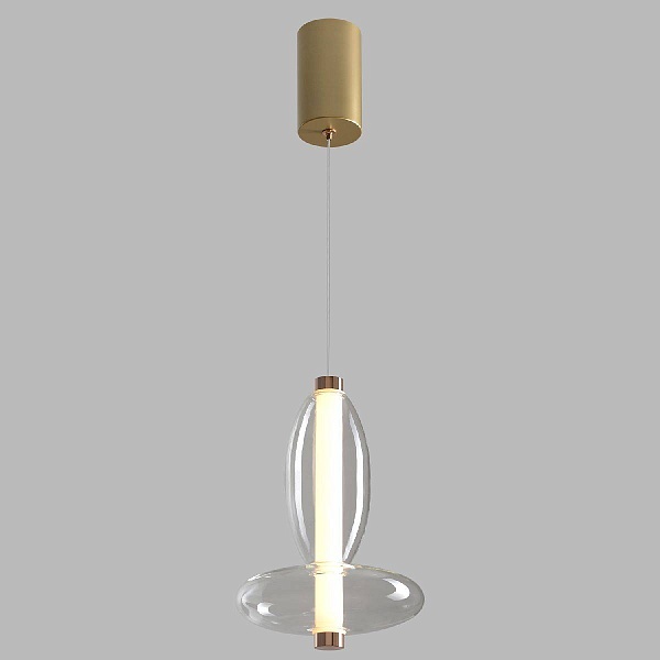 Подвес CRYSTAL LUX QUASAR QUASAR SP7W LED TRANSPARENT
