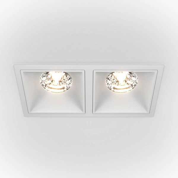 Светильник встраиваемый MAYTONI ALFA LED DL043-02-15W4K-SQ-W