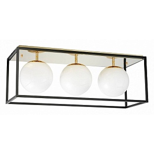 Светильник потолочный LUMINA DECO MALDINI LDC 8060-3 F.GD+BK