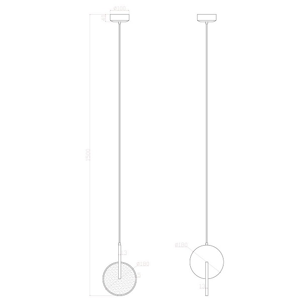 Подвес ARTE LAMP HANNAH A1916SP-1GO