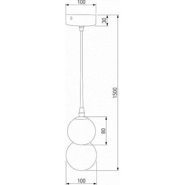 Подвес EUROSVET POLAR 50250/1 LED серый