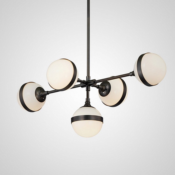 Люстра подвесная DELIGHT COLLECTION PEGGY 9252P/5L black