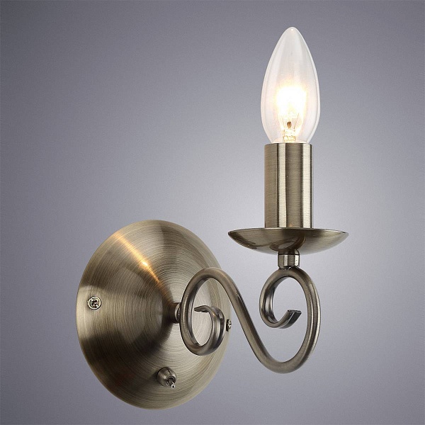Бра ARTE LAMP A1129AP-1AB