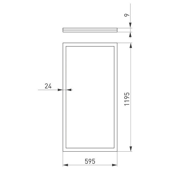 Панель ARLIGHT INTENSO 43580