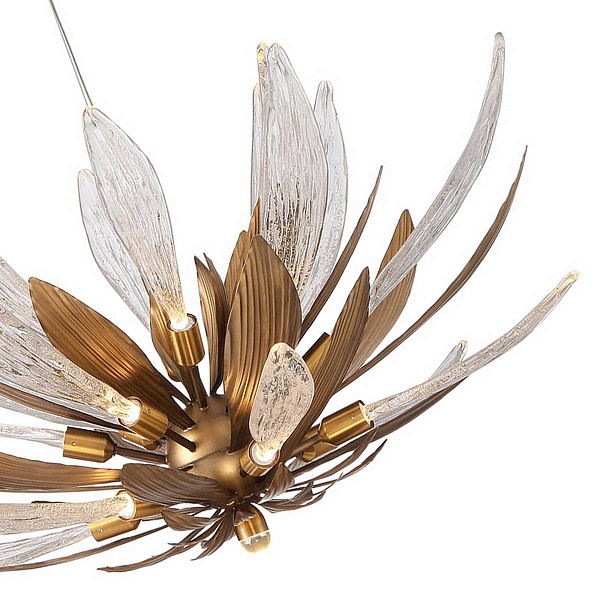 Люстра подвесная DELIGHT COLLECTION RP168416 RP168416-19 bronze/clear