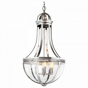Люстра подвесная DELIGHT COLLECTION CAPITOL KM0287P-6 nickel