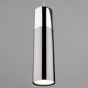 Подвес EUROSVET DOUBLE TOPPER 50135/1 LED хром/черный жемчуг 12W