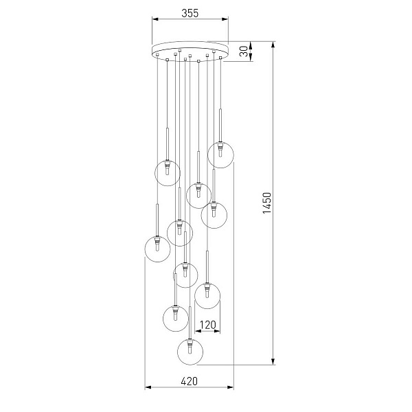 Подвес TK LIGHTING NILOS 5944 Nilos a068679