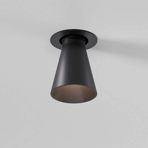 Светильник встраиваемый ELEKTROSTANDARD BELL 25097/LED 8W 3000K черный a068058