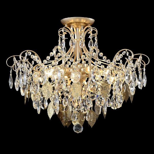 Люстра потолочная CRYSTAL LUX ESMIRALDA ESMIRALDA PL6 GOLD