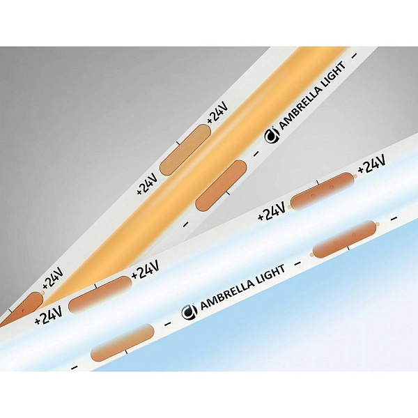 Лента LED 12 W/m 24V IP20 2835/480 6500K 8mm (5м) GS4703 AMBRELLA LIGHT