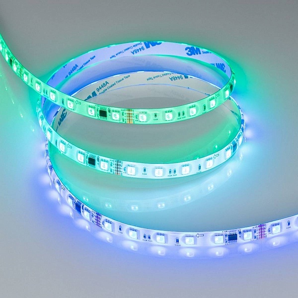 Лента LED SPI-SE-B60 14 W/m 24V IP65 5060/60 K 10mm (5м) 39607 ARLIGHT