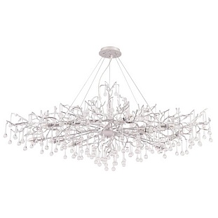 Люстра подвесная CRYSTAL LUX REINA REINA V2 SP12 L1500 SILVER PATINA