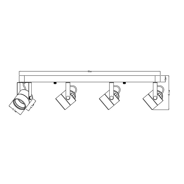 Спот ARTE LAMP A1310PL-4CC