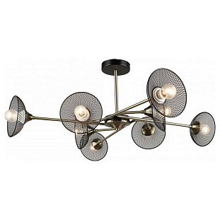 Люстра потолочная IMEX MD.5700 MD.5700-8-S-AB+BK