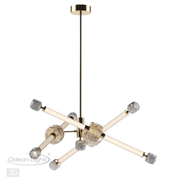 Люстра подвесная ODEON LIGHT KLIFF 5426/54CL