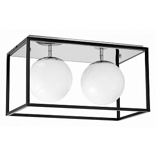 Светильник потолочный LUMINA DECO MALDINI LDC 8060-2 CHR+BK