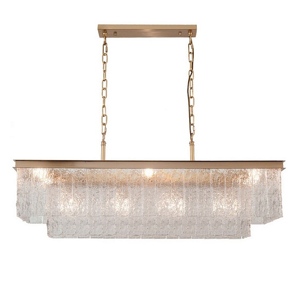 Люстра подвесная DELIGHT COLLECTION GLACE KG0998P-8L brass