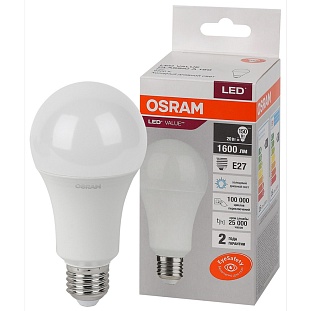 Лампа LED E27  20W/865 220V груша 1600Lm OSRAM