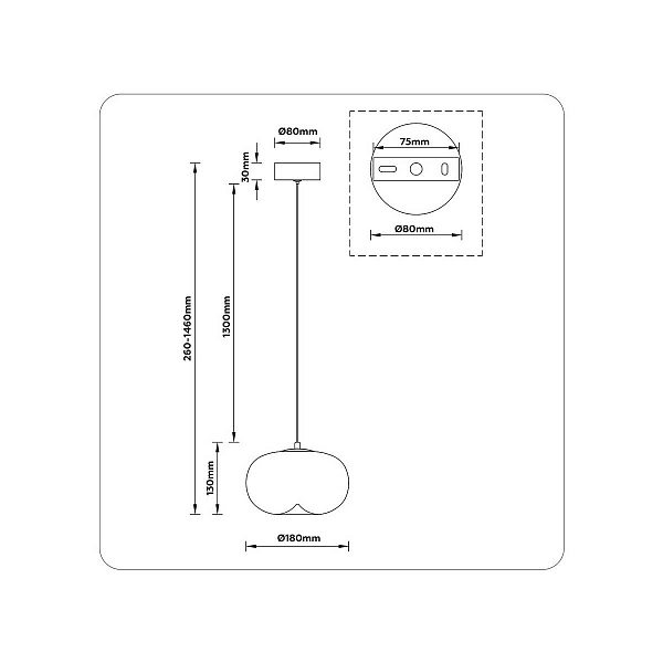 Подвес AMBRELLA LIGHT LH LH11082
