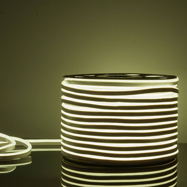 Лента LED ГИБКИЙ НЕОН 9,6 W/m 220V IP67 2835/60 6500K 8mm (50м) a040597 ELEKTROSTANDARD