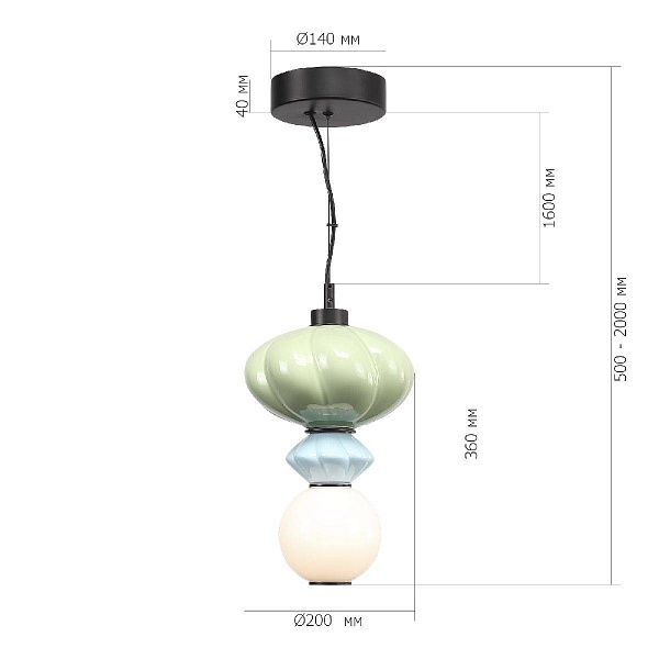 Подвес ST LUCE FLORENTINI SL6134.403.01