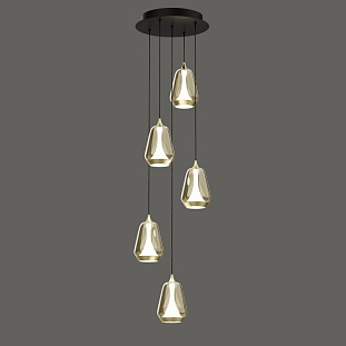 Подвес DELIGHT COLLECTION MD24001011 MD24001011-5A brass/champagne
