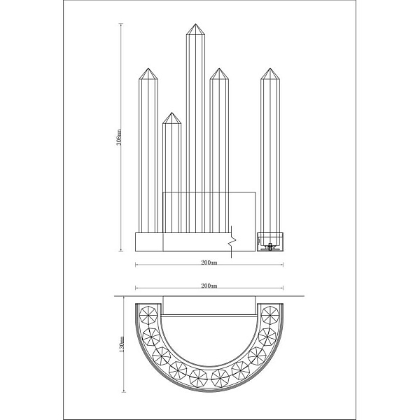 Бра MODERLI INGRID V9051-WL