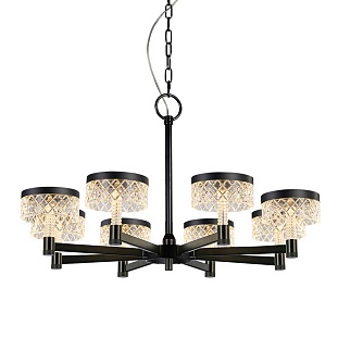 Люстра подвесная DELIGHT COLLECTION MD21020075 MD21020075-8A matt black