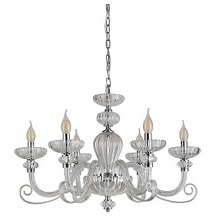Люстра подвесная NEWPORT ANNETTE 8626/C chrome clear