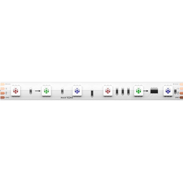 Лента LED ULTRA 14,4W/m 24V IP67 5050/60 RGB 12mm (5м) 201248 MAYTONI