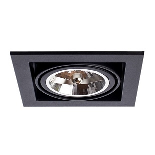 Светильник встраиваемый ARTE LAMP Cardani A5935PL-1BK