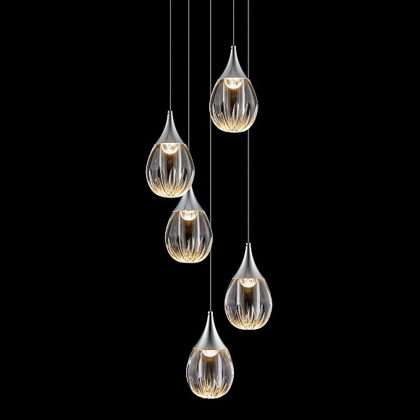 Подвес DELIGHT COLLECTION STILLA MD24001004-5A chrome/clear