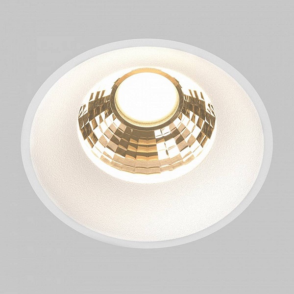 Светильник встраиваемый MAYTONI ROUND DL058-12W2.7K-TRS-W