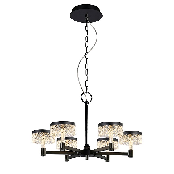 Люстра подвесная DELIGHT COLLECTION MD21020075 MD21020075-6A matt black