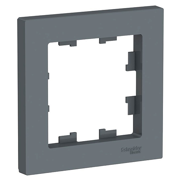 Рамка 1-пост, ATLASDESIGN, Грифель, ATN000701, SCHNEIDER ELECTRIC