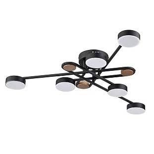 Люстра потолочная ARTE LAMP TAYGETA A2455PL-6BK