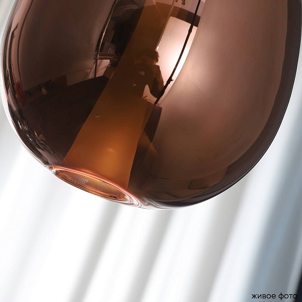 Подвес CRYSTAL LUX GAUDI SP4W LED COPPER