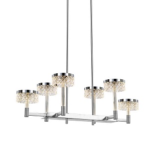 Люстра подвесная DELIGHT COLLECTION MD21020075 MD21020075-6B chrome