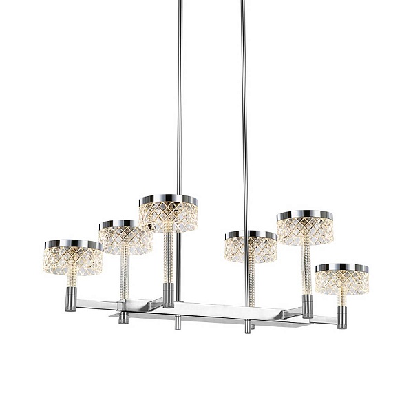 Люстра подвесная DELIGHT COLLECTION MD21020075 MD21020075-6B chrome