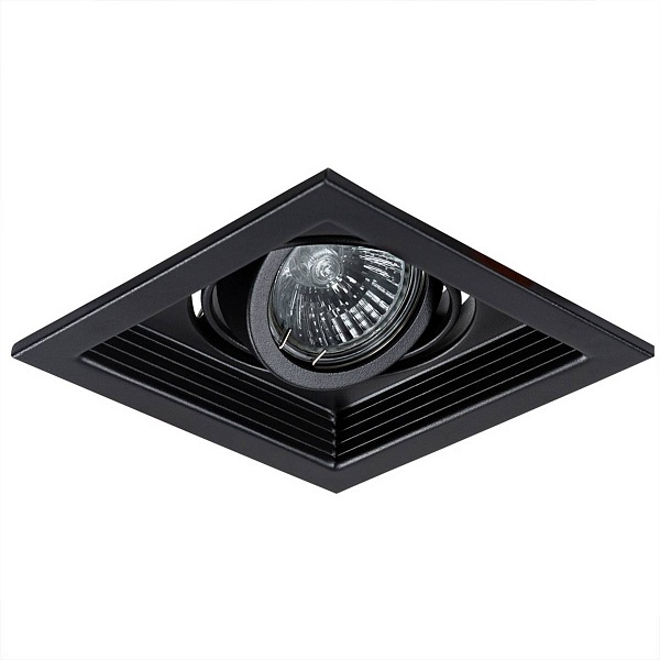 Светильник встраиваемый ARTE LAMP CANIS A6661PL-1BK
