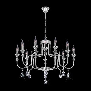 Люстра подвесная CITILUX РИГА ХРОМ CL437221