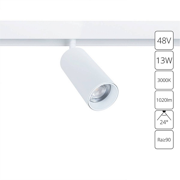 Трековый светильник ARTE LAMP LINEA A4671PL-1WH