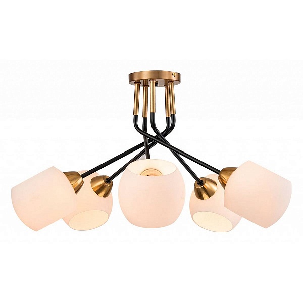 Люстра потолочная ESCADA BOND 2113/5P Copper/Black